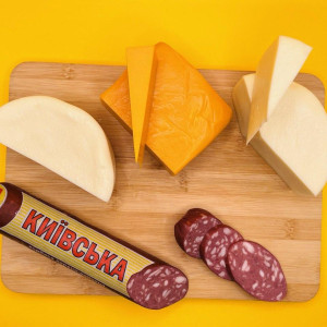 Сет "ПІЦА: Сулугуні, Чедер, Моцарела, Ковбаса" 1.2 кг, SULUGUNKO